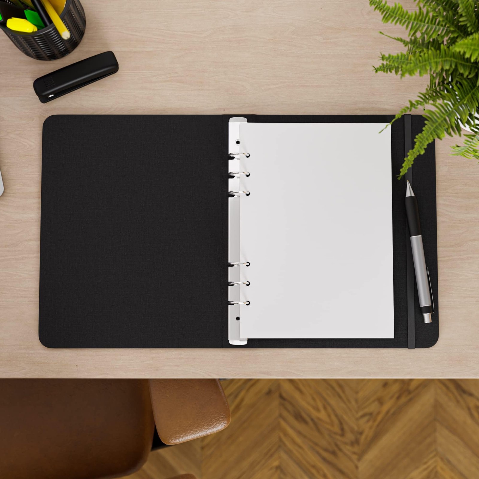 A5 Blank Paper 6-Hole Punched 500 Sheets 100 GSM 148x210mm 5.83×8.27 Inch