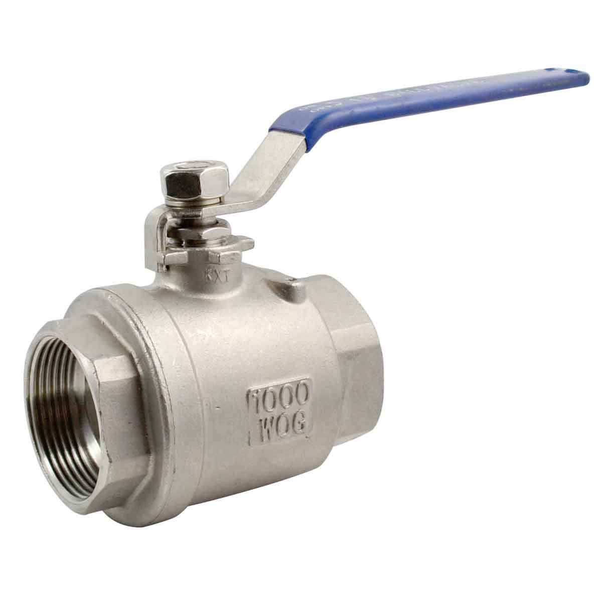 US stock 1-1/2″ 1.5 inch NPT Threaded Full Port Ball Valve Stainless Steel SS316
