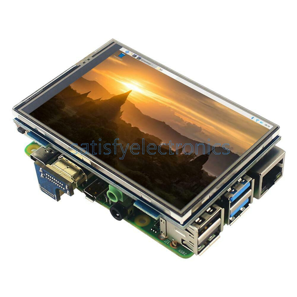 Mini Micro HDMI to HDMI Converter HDMI Screen Adapter for Raspberry Pi 4B NEW