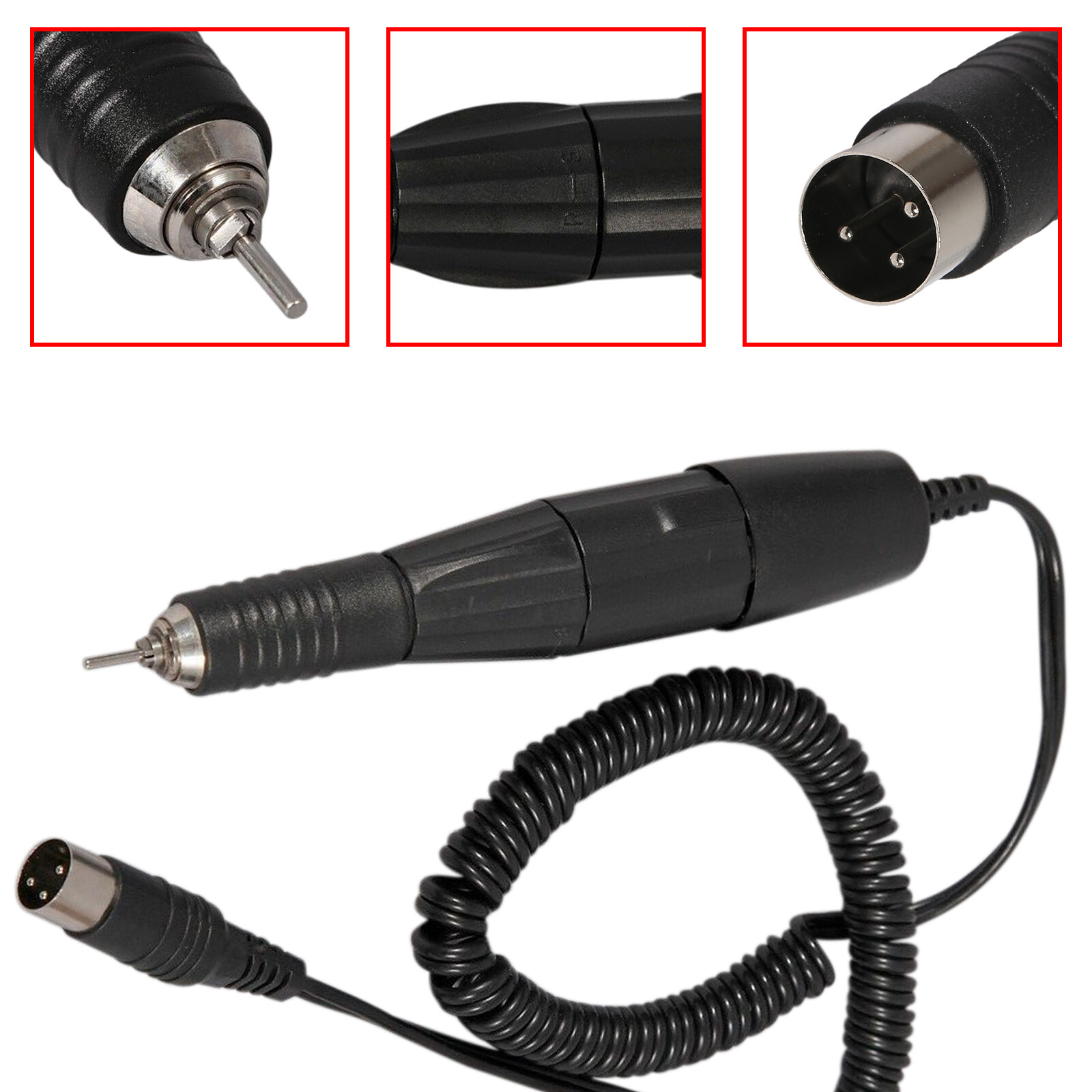 Dental Lab 35K rpm Motor Handpiece fit for Marathon Electric Micromotor Unit