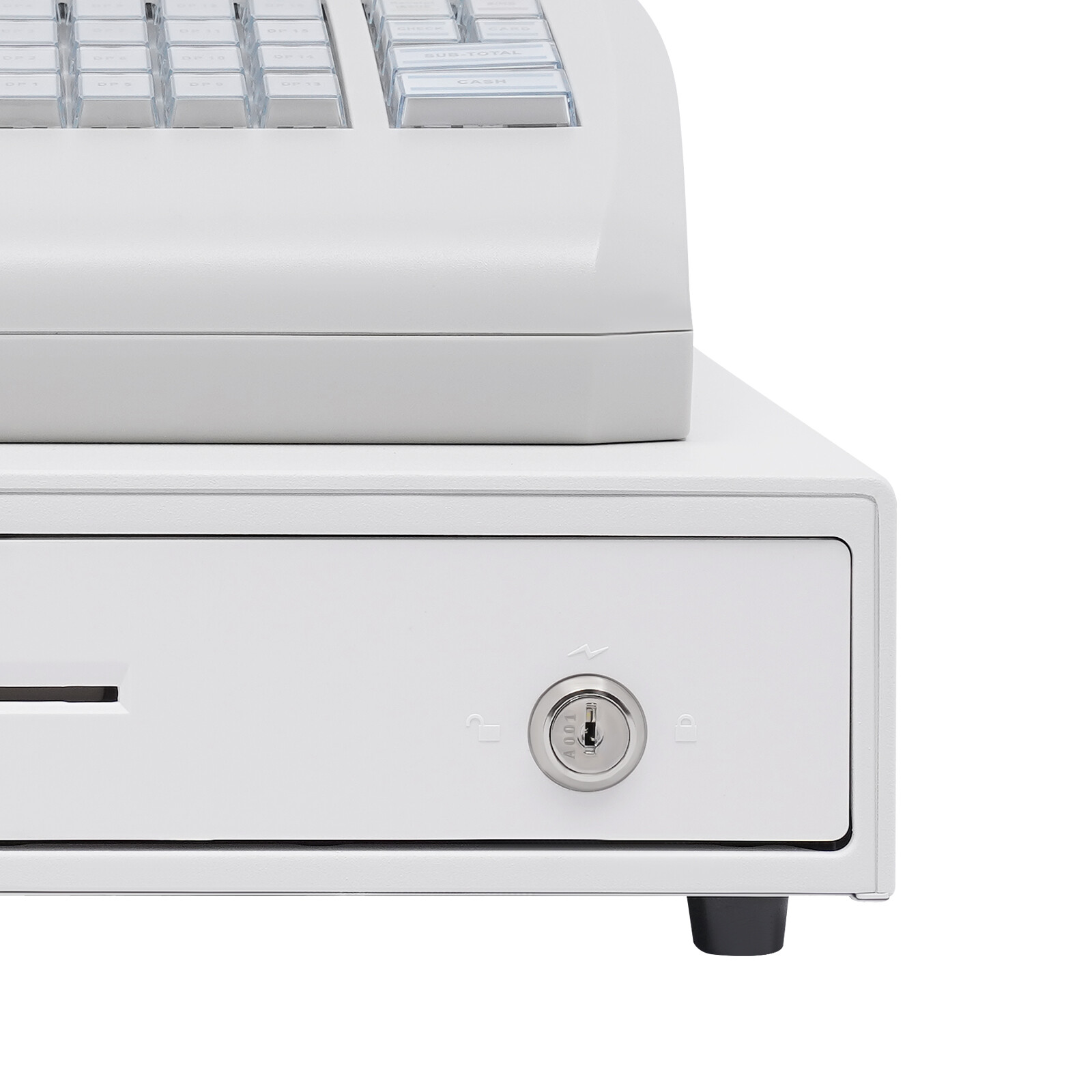 POS Cash Register Electronic Drawer Box LED Display For Restaurant Bills Coins