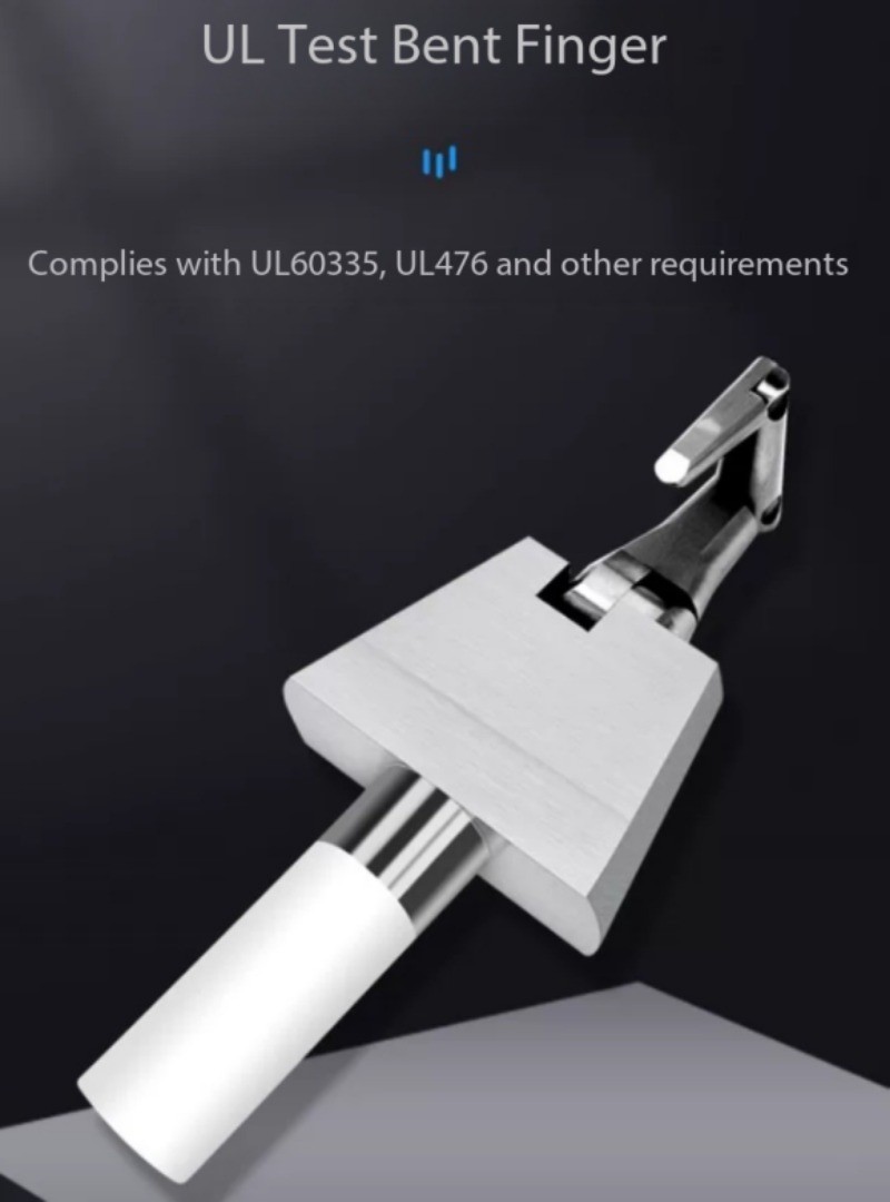 UL Test Finger (Curved/Straight) PA100 Articulated Wedge-Shaped Test Finger
