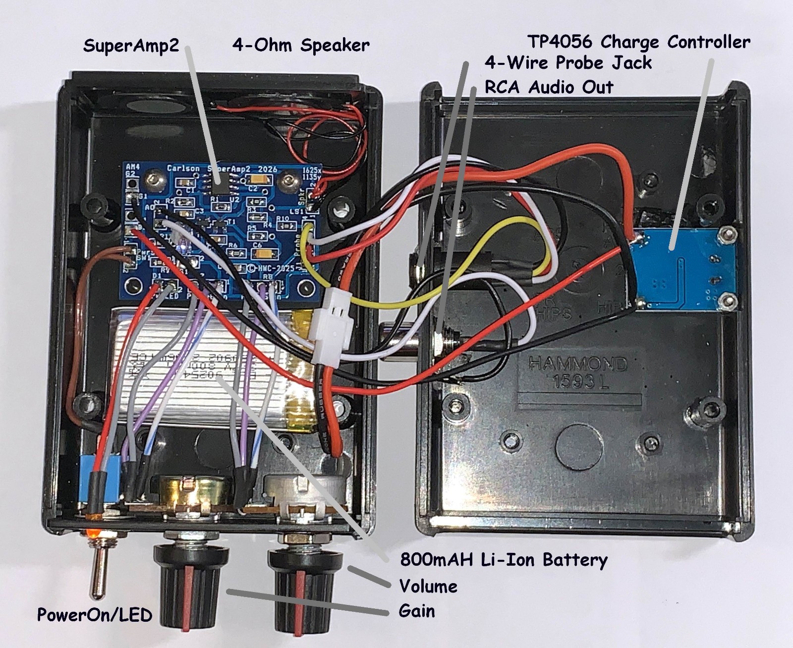 Carlson Super Probe MK3 Assembled & Tested PCBs From YouTube with SS Probe Kit