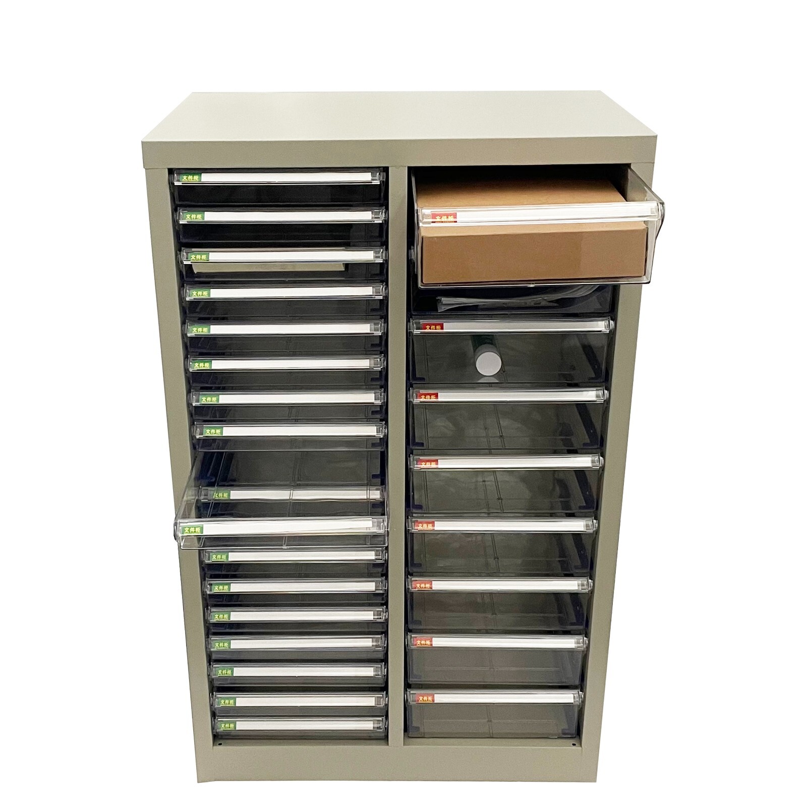 27 Drawers File Cabinet Office Storage Organizer Cabinet Medium+Large Drawer