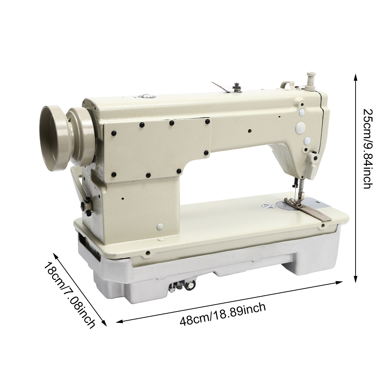 Industrial Sew Machine Head Straight Stitch Zig Zag Heavy Duty Sewing Machine