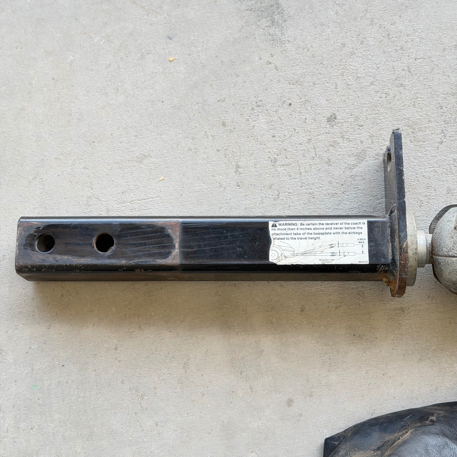 Blue Ox Aventa LX Tow Bar BX7445 Class IV 10000 LB 2 Inch Receiver RV Towing