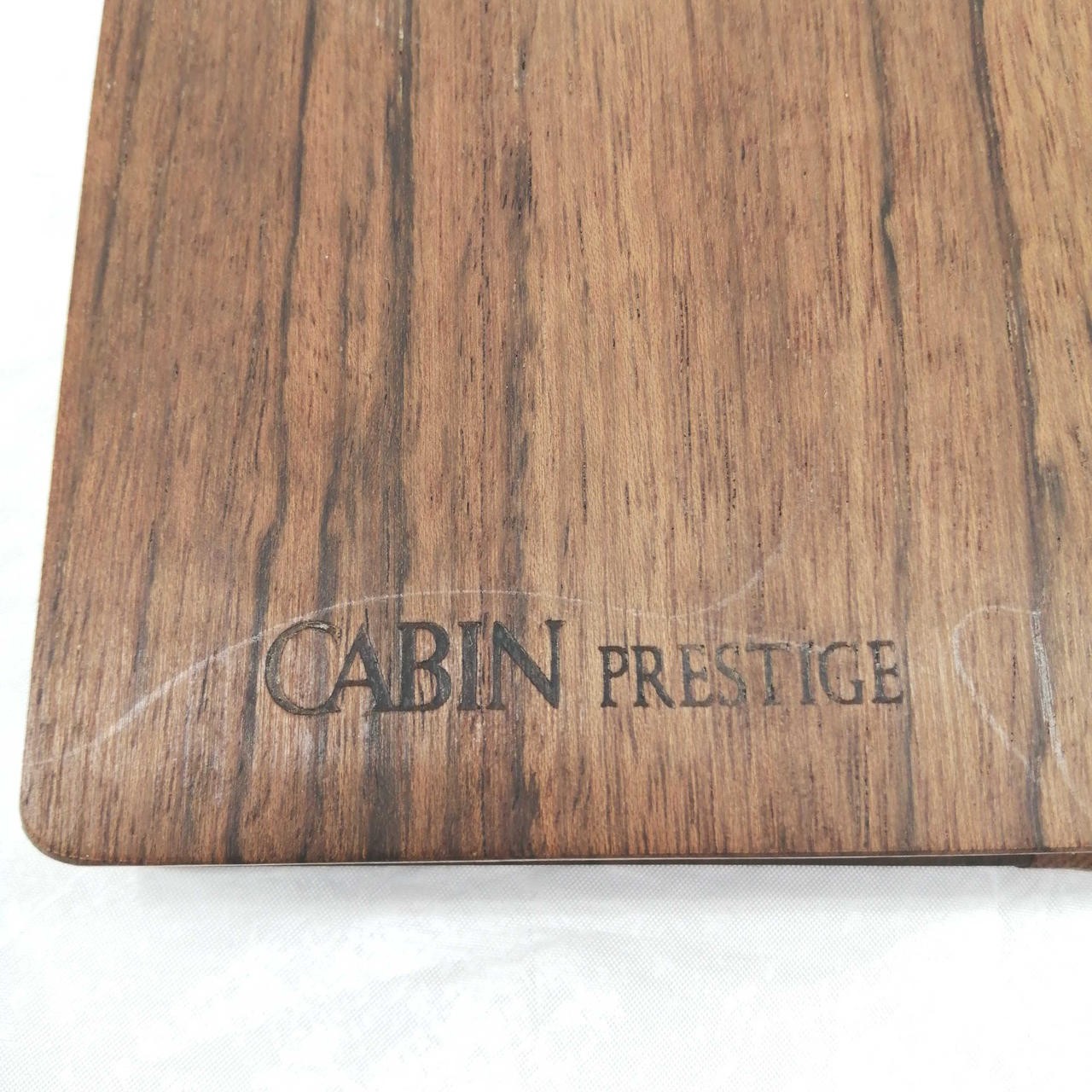 Leather Wood Notebook Cover Engraved With Arte Medici Cabin Prestige