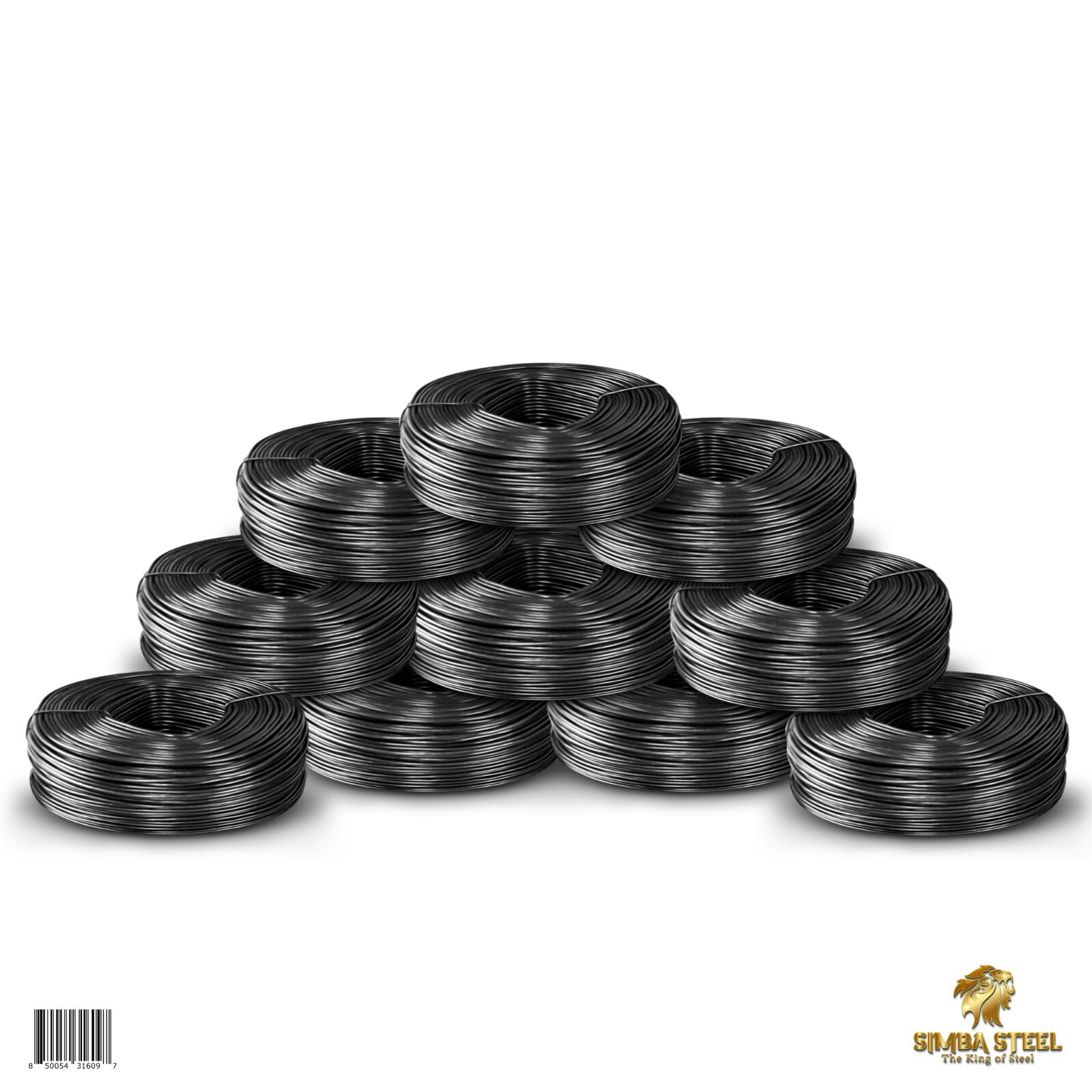 ReBar Tie Wire, 16 Gage Black Soft Annealed, 3.5lb Rolls 1 – 100 Qty SIMBA STEEL