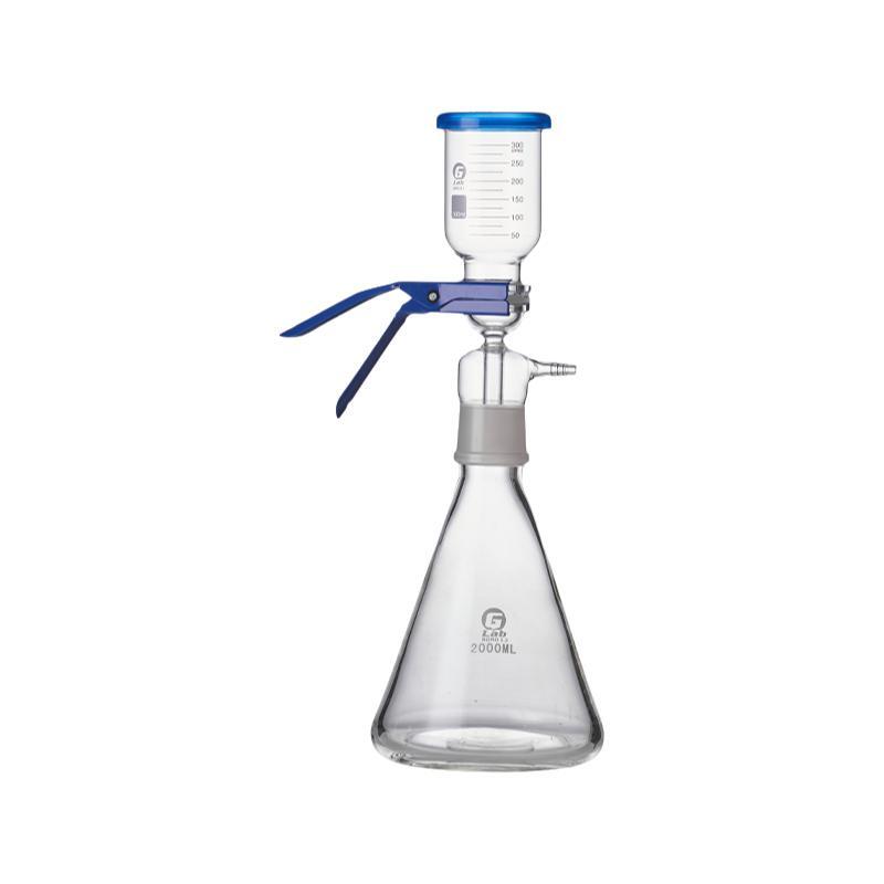 Lab Chemistry Glassware: Sand Core Filter Set, Erlenmeyer Flask, 250-5000ml