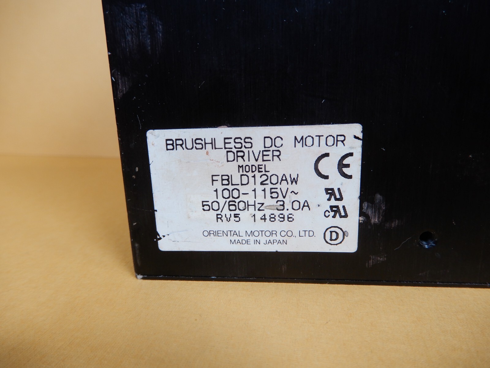 Vexta Oriental Motor Brushless DC Servo Driver FBLD120AW Used Untested