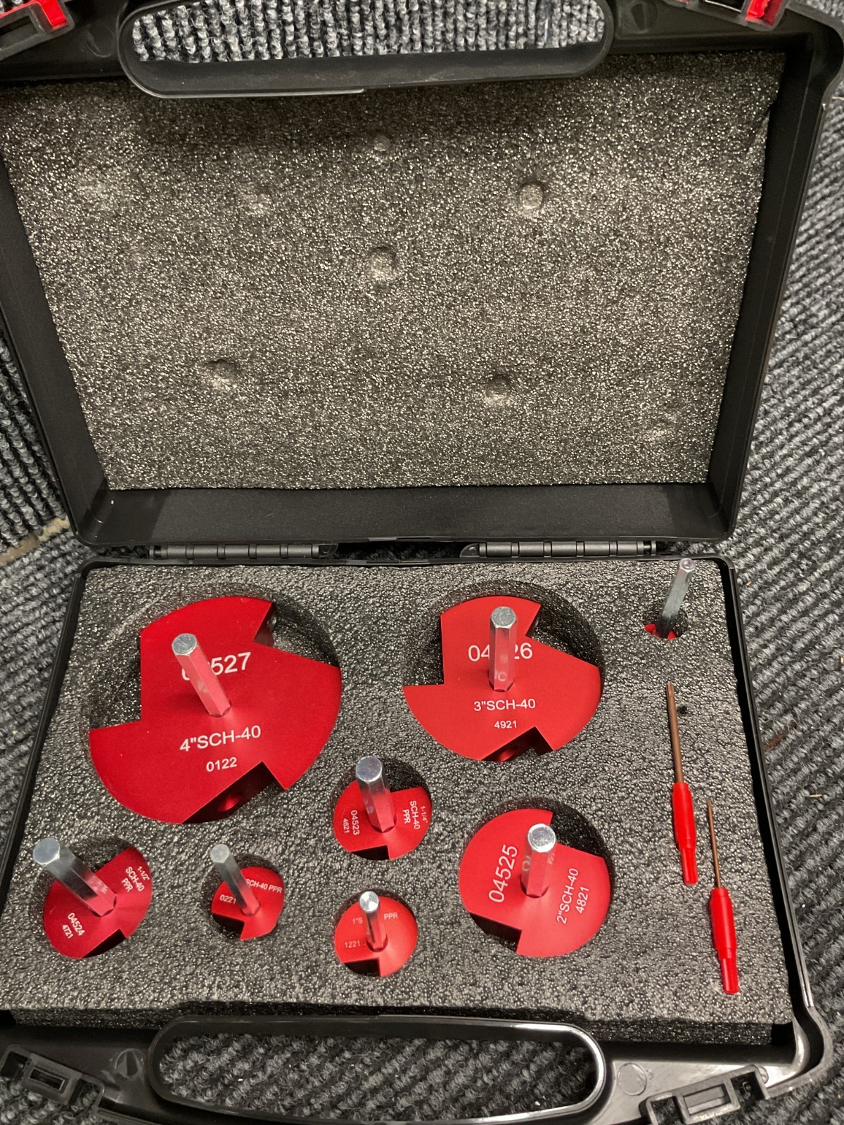 PVC pipe reamer kit,From JSZYO 1/2″- 4″ sizes for opening & reaming