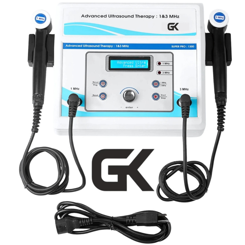 1 MHz & 3 MHz Ultrasound Therapy Machine For Pain Relief & Therapeutic Massage