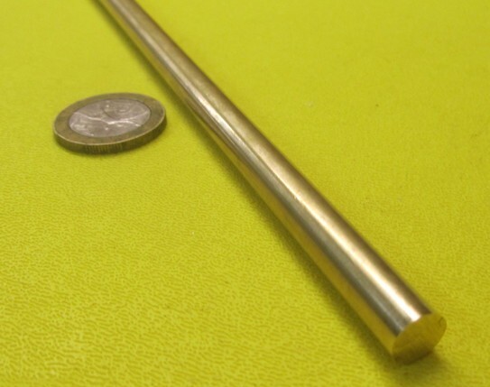 360 Brass Rod 5/16″ (.312″) Diameter x 24.0″ Length, 2 Pcs, 4 Ft
