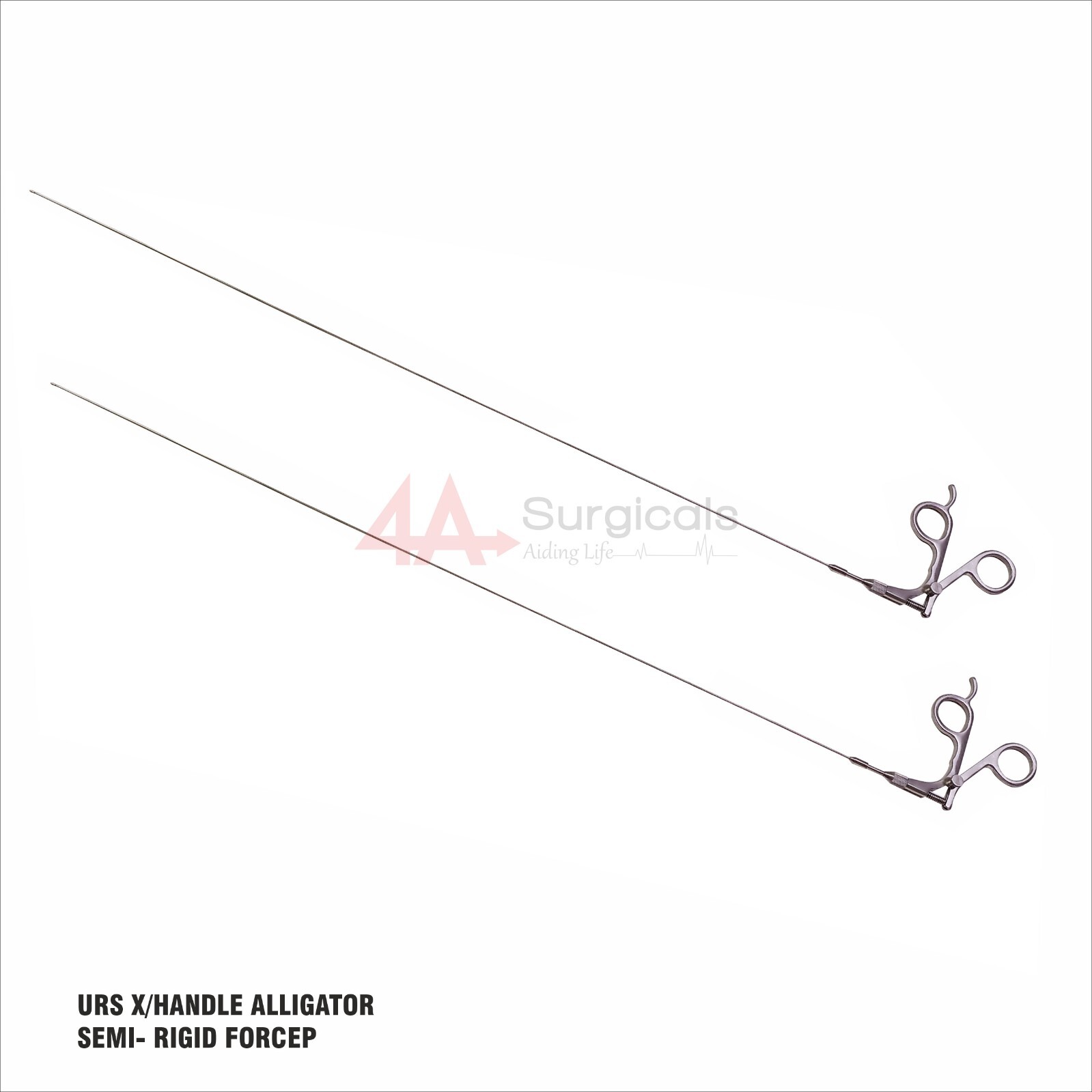 4A URS X/HANDLE ALLIGATOR SEMI- RIGID FORCEP 5Fr 60cm (1 piece)