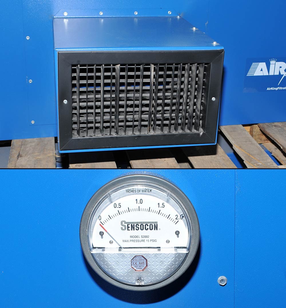Air King M-30C WA Industrial Filtration Cleaner Shop Oil Dust Filter Smoke Eater