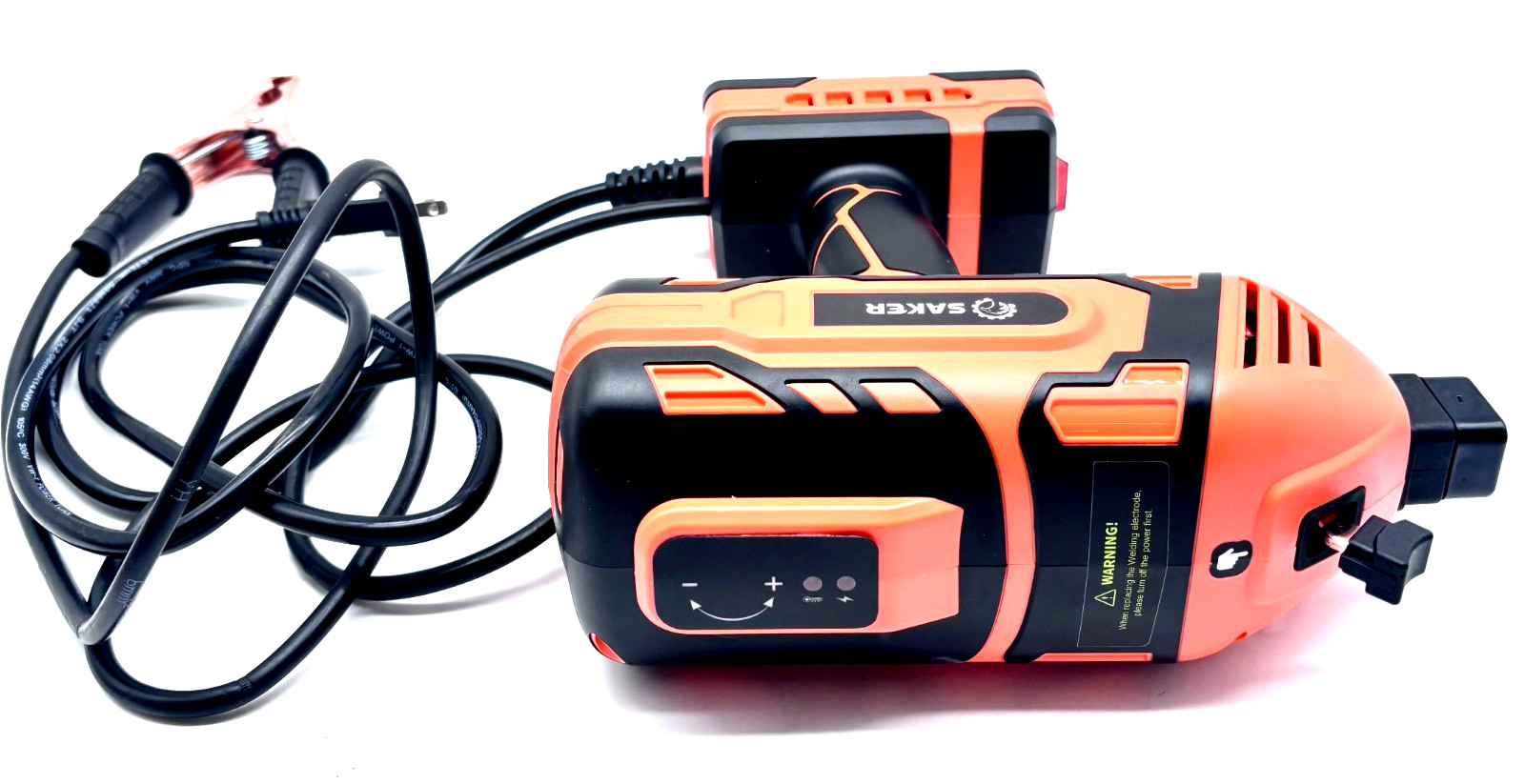 Saker SK-PWM110B Handheld Welding Machine 20-120A Orange