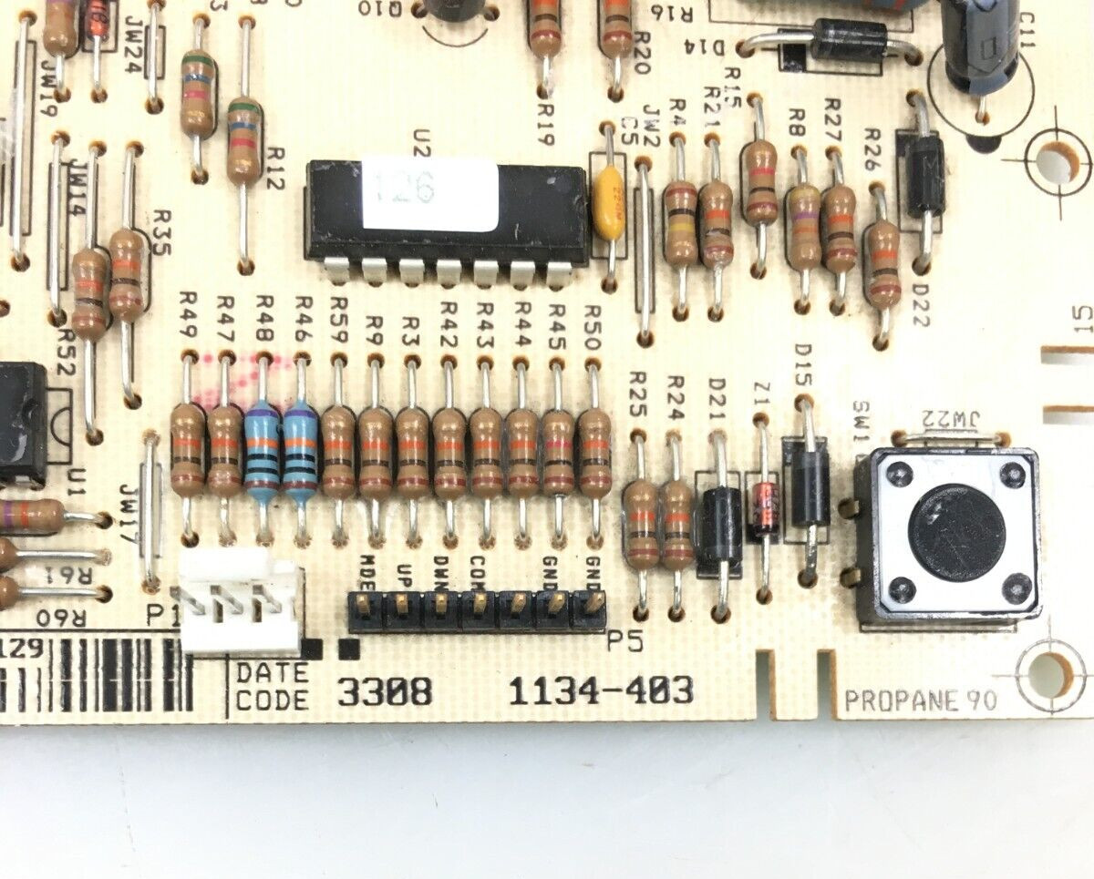Raypak 601769 1134-403 Pool/Spa Heater Control Display Board refurbished #P120A