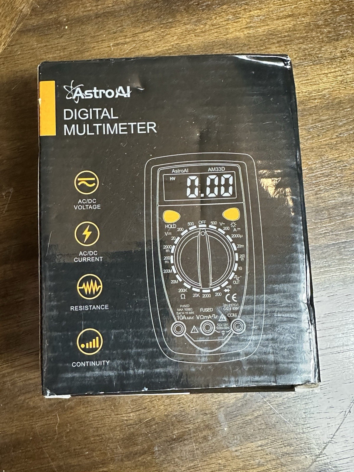AstroAI Digital Multimeter, SKU: ASIMT33D