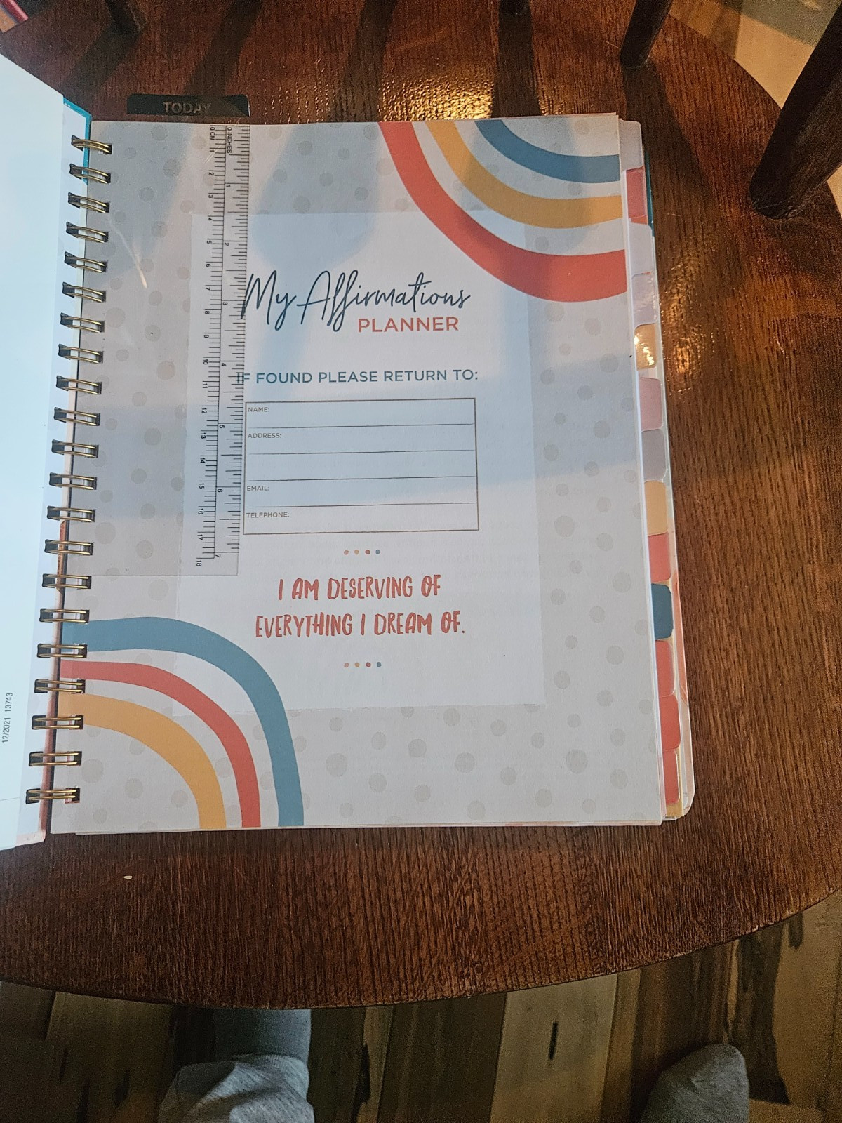 Pembrook Affirmation Planner
