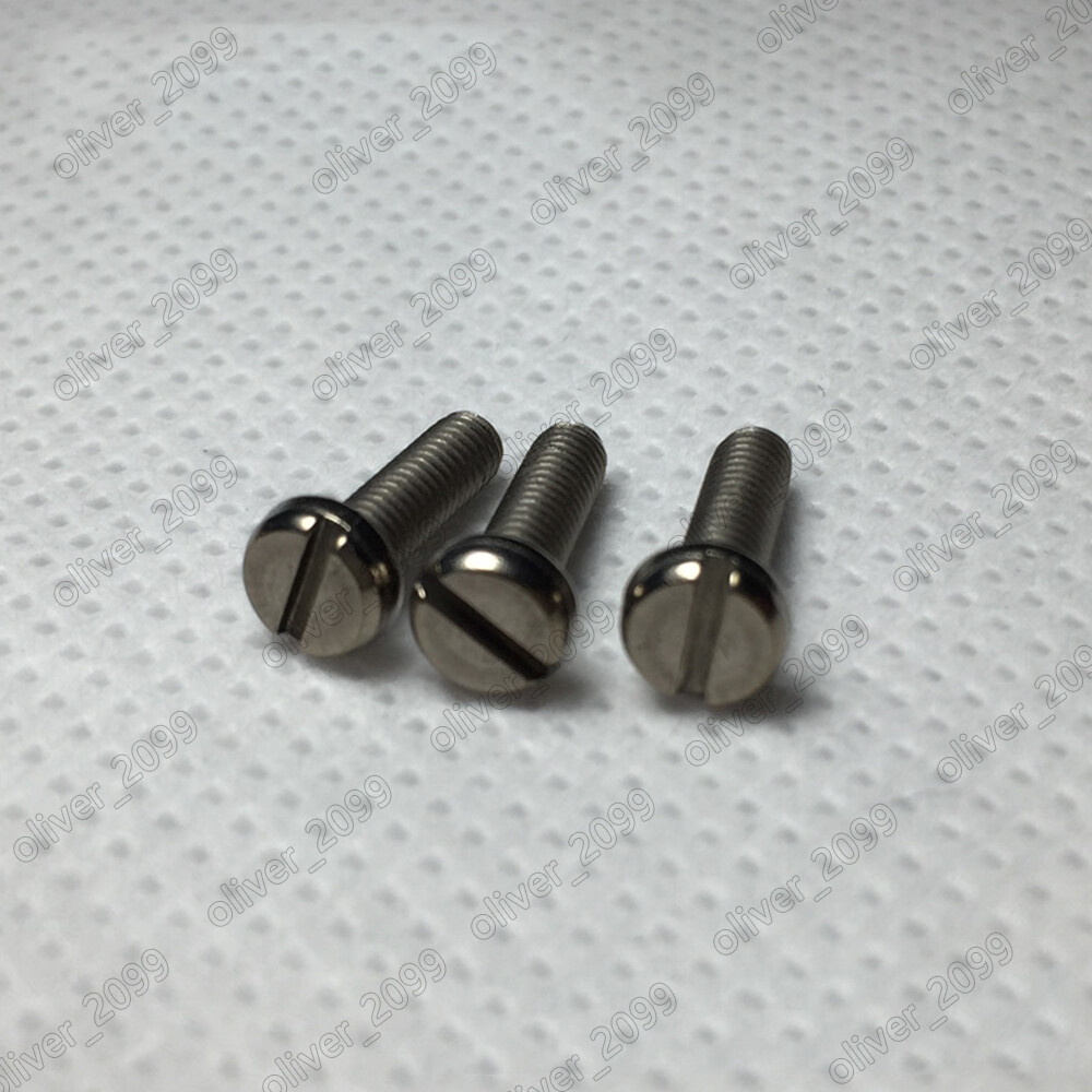 Titanium Slotted Cheese Head Screws DIN84 M1 M1.2 M1.4 M1.6 M2 M2.5 M3 M4 M5 M6