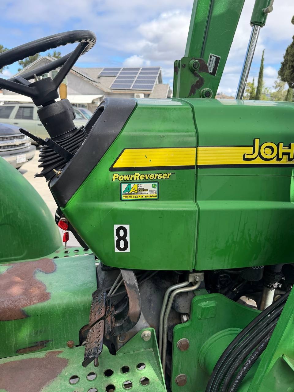 John Deere 5325 Tractor Diesel 4×4 Loader PTO Clean Runs Strong 2008