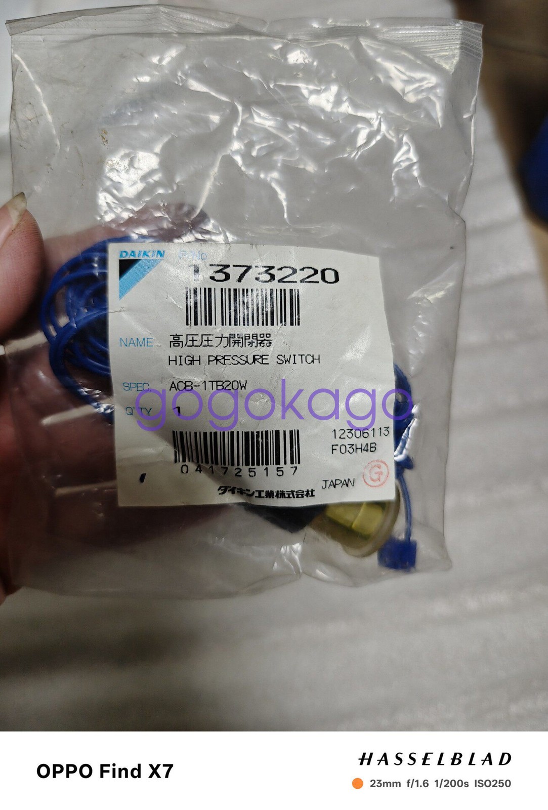 1PCS NEW Mazak ACB-1TB20W U49DD000300 High Pressure Pressure Switch