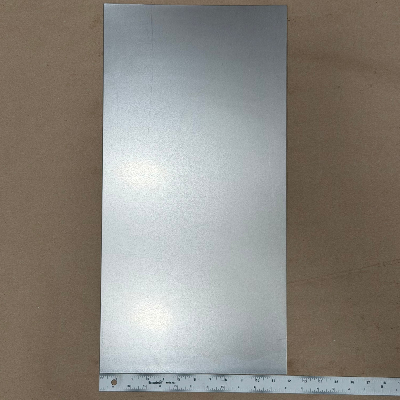 18 Gauge Steel Sheet Metal Cold Rolled 12″ X 24″ Four Sheets Free Shipping