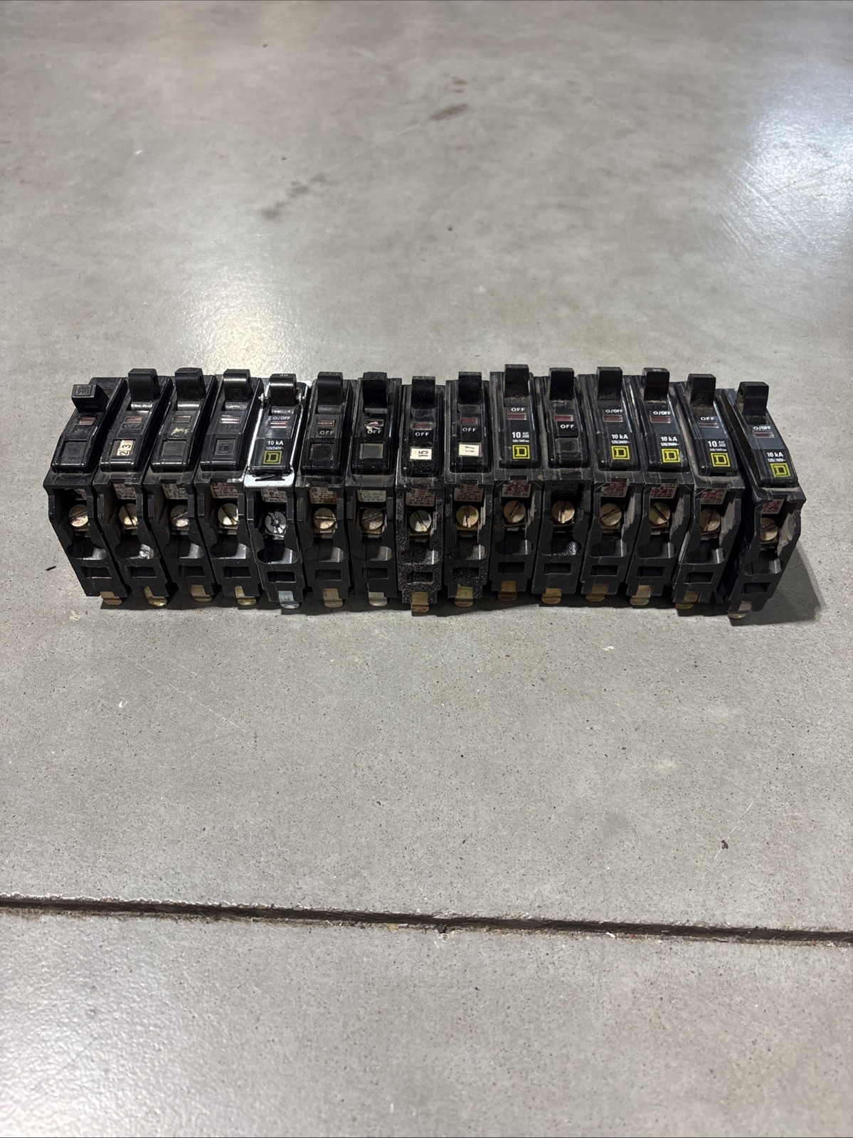 Lot Of 15 Square D QO130 Miniature Circuit Breaker 30 A, 1 Pole, 120/240 VAC