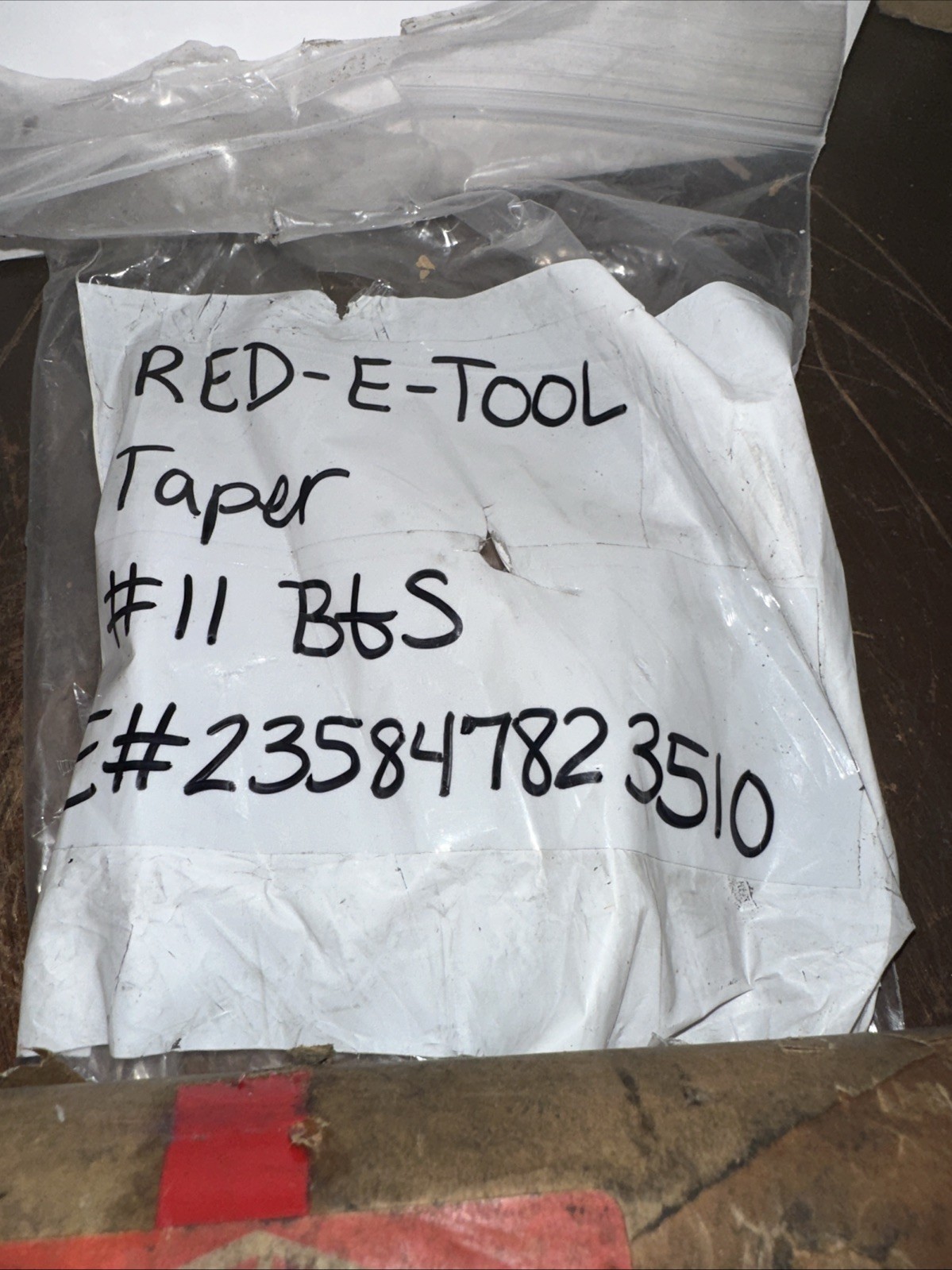 RED-E-TOOL HIGH SPEED STEEL FULL LATHE CENTER TAPER # 11 B&S