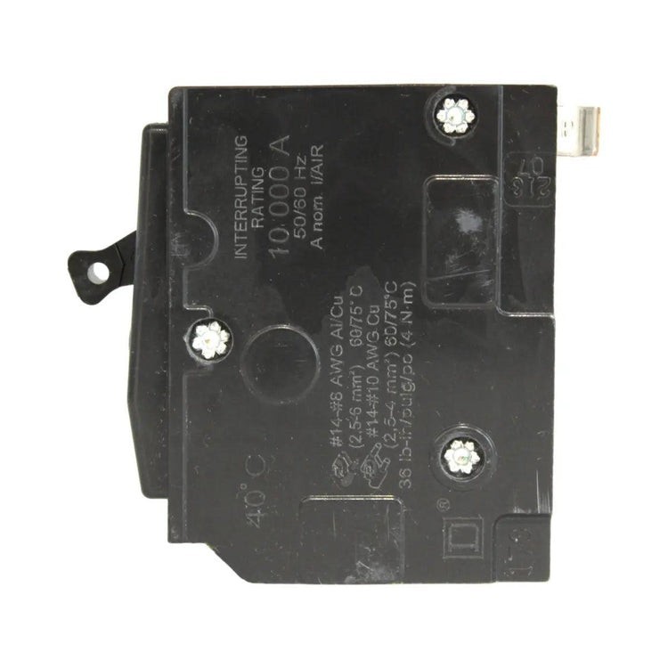 SQUARE D 15 AMP DOUBLE POLE ELECTRICAL BREAKER QO215, 240v
