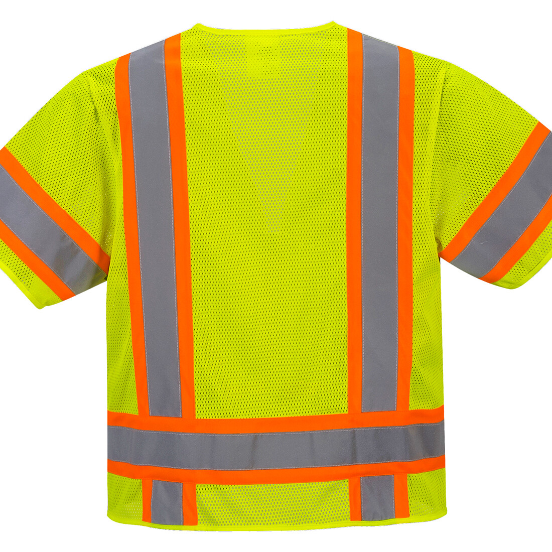 Portwest US373 Aurora Sleeved Hi Vis Reflective Mesh Safety Work Vest ANSI