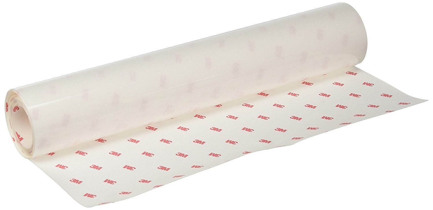 3M Clear Paint Protection Film Vinyl Wrap 6 Inch x 25 Inch Protective Covering