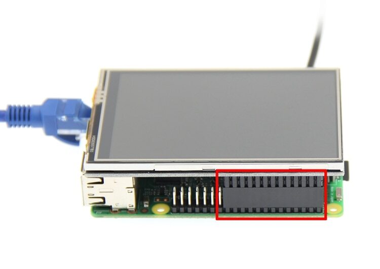 3.5 Inch MHS For Raspberry Pi TFT LCD Touch Screen Display Module 320×480