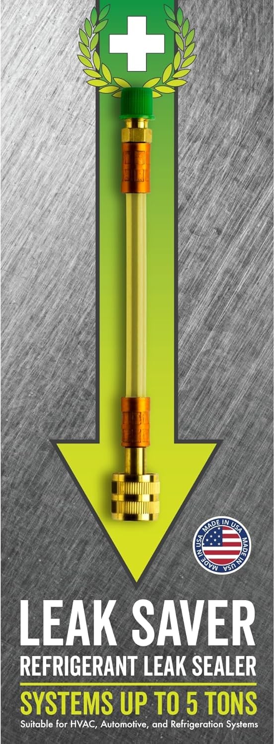Direct Inject Ac Leak Sealer | Ac Stop Leak For Most Hvac Systems Up To 5 Tons |