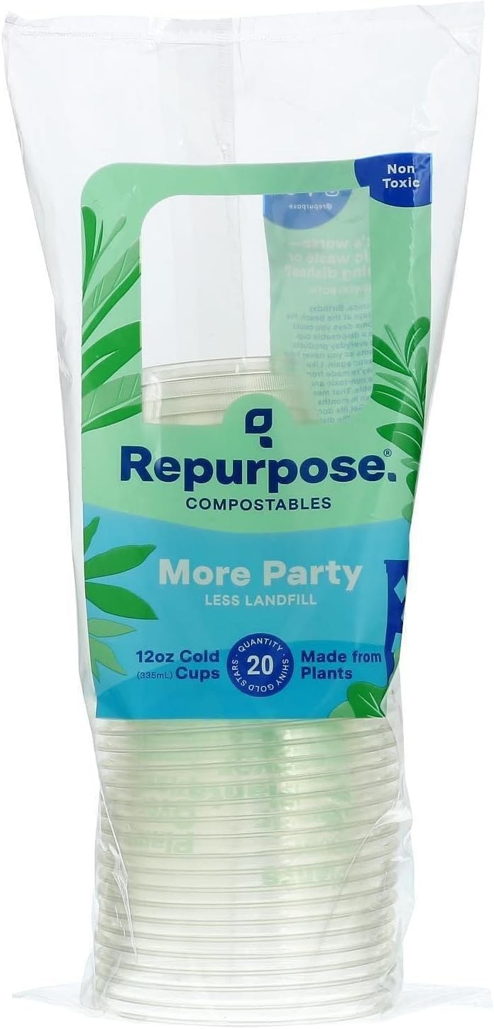 Repurpose Clear Cold Cup, 20 CT