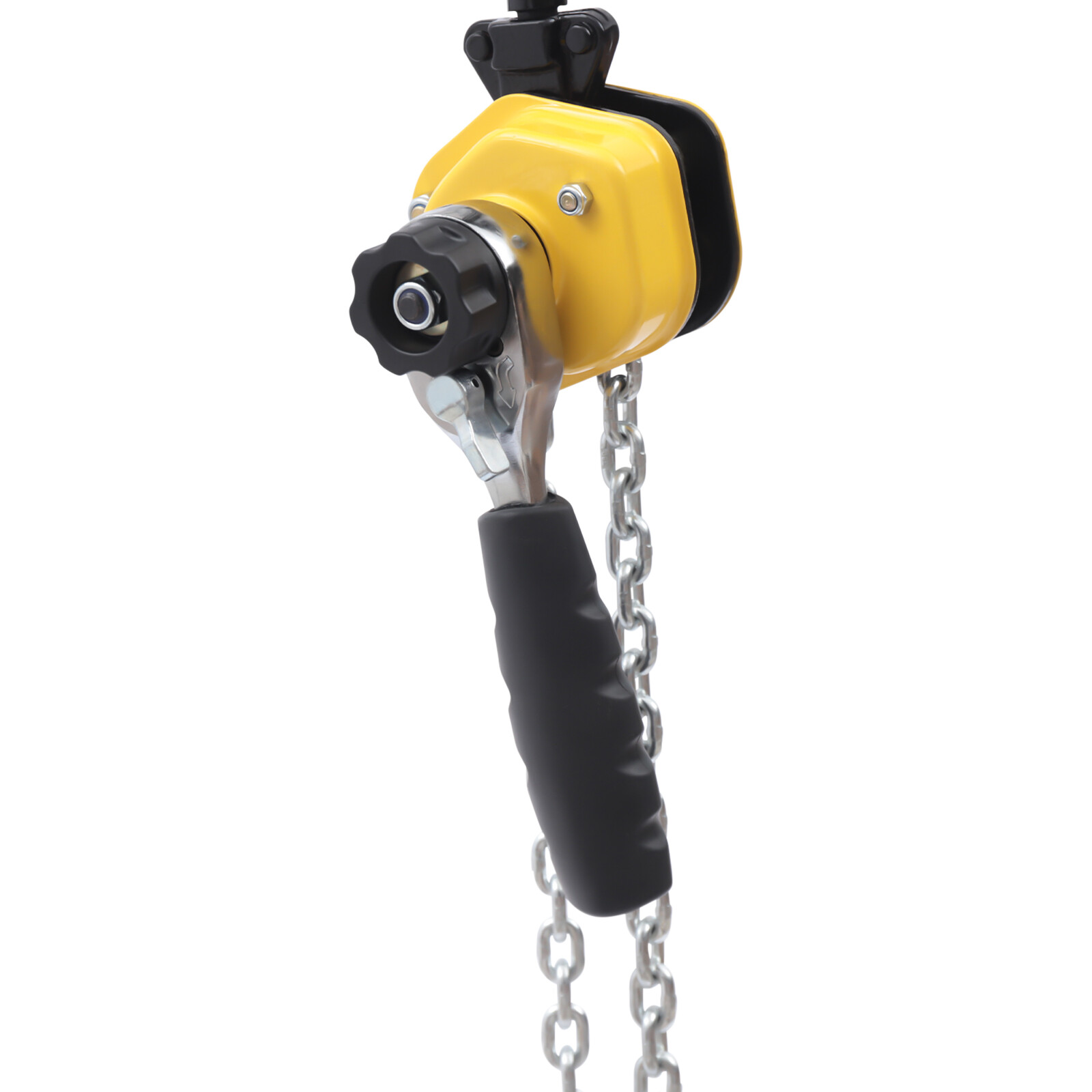 Small Lever Block Chain Hoist Ratchet Type Come Along Puller 5 FT Lift 0.25 Ton