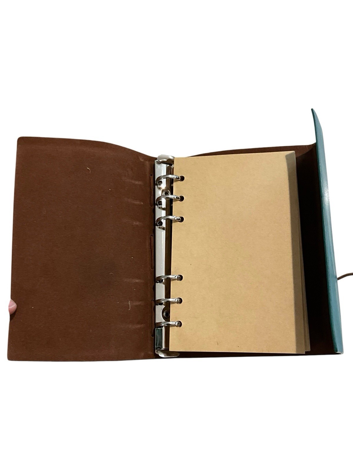 Leather Writing Journal Notebook, MALEDEN Classic Spiral Bound Notebook
