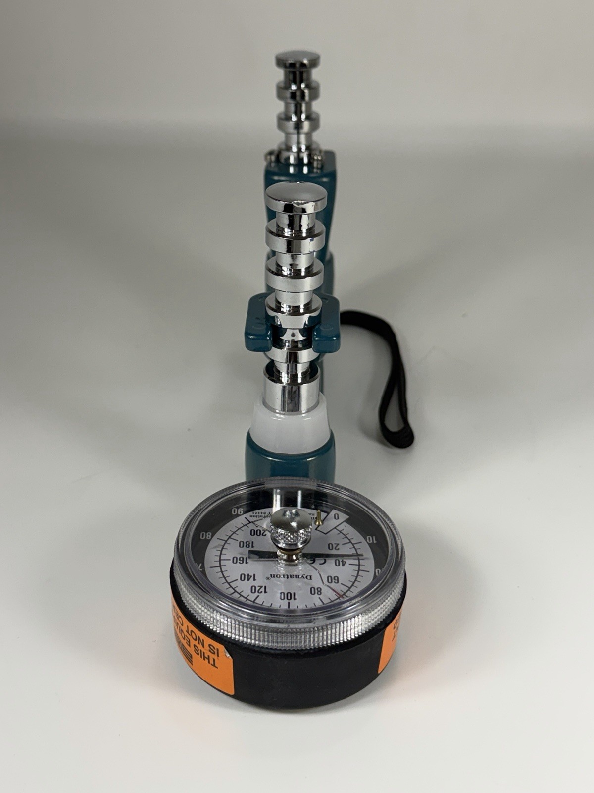 Dynatron Hydraulic Hand Dynamometer – 200 lbs. / 91 kg Dial Gauge