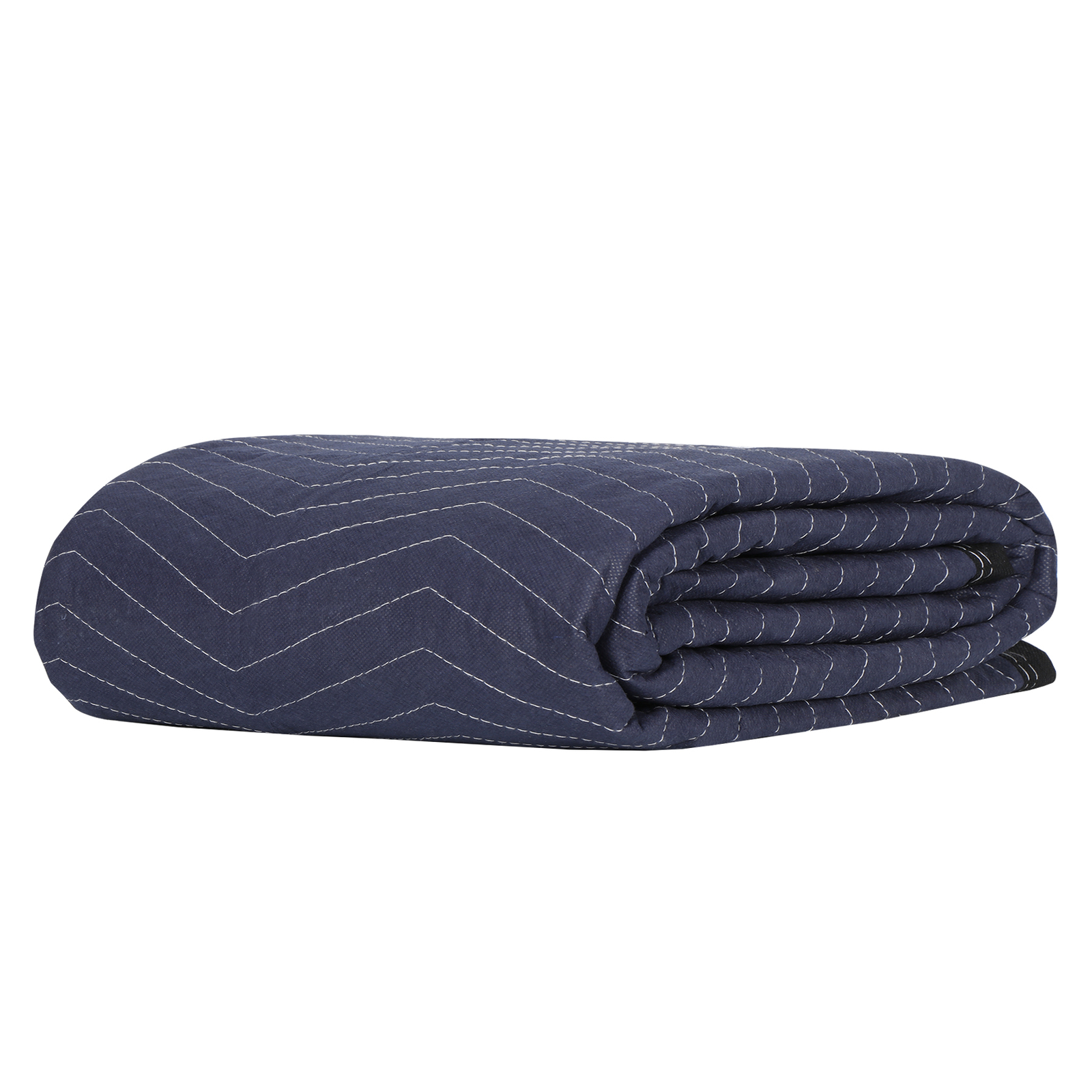 48 Moving Blankets 80″x72″ Protective Shipping Packing Pads Furniture Blue/Black