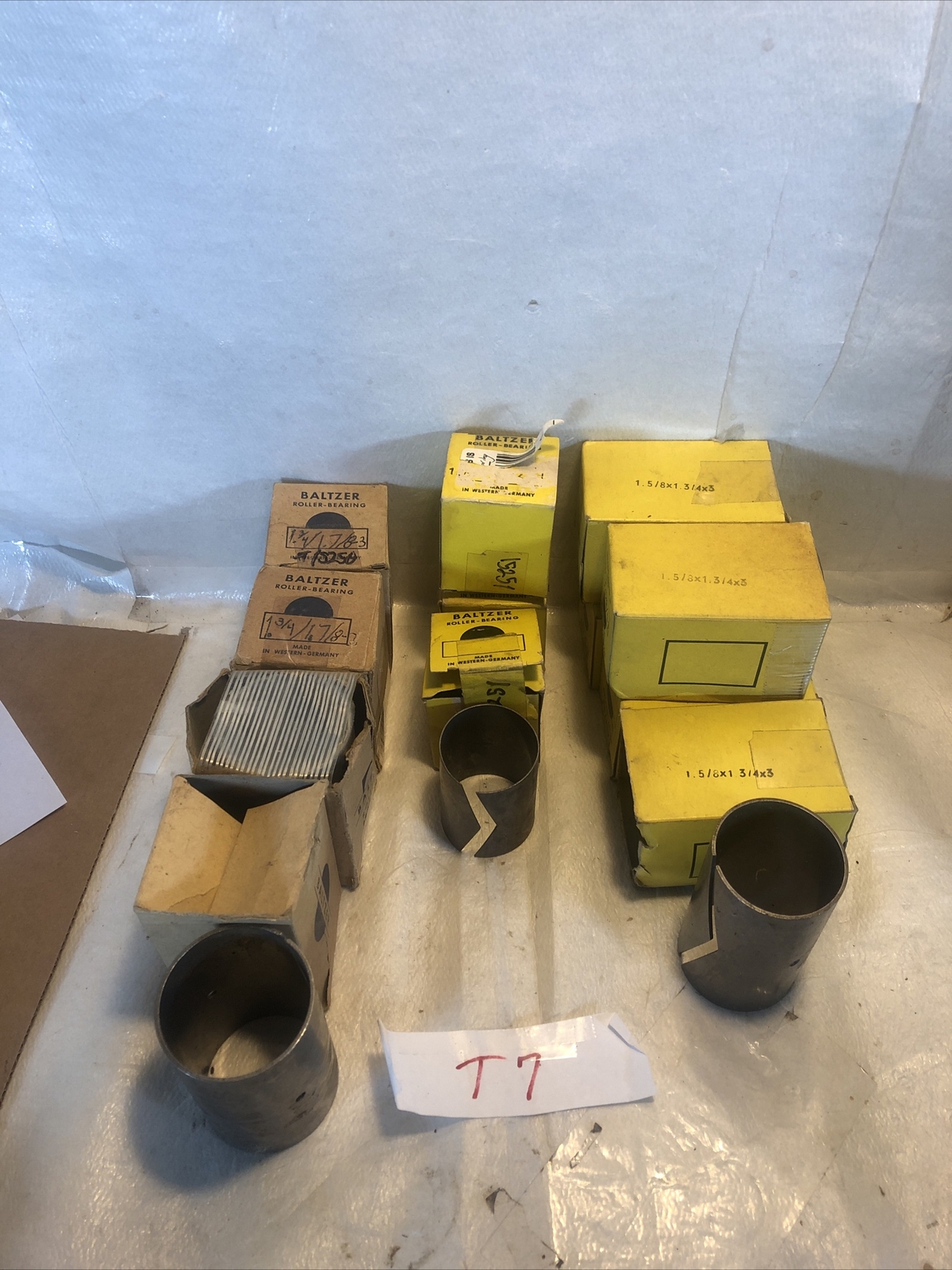 Lot Of Baltzer Roller Bearing 1-5/8×1-3/4×3 1-1/2×1-9/16×2 1-3/4×1-7/8×3