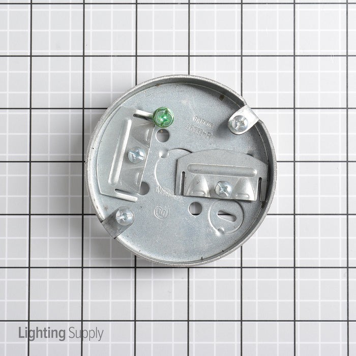Southwire 46111-R 3-1/2″ Round Pan Box Steel Electrical Box
