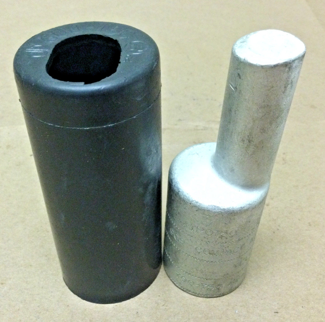 NEW, BURNDY AYPO750 700-750KCMIL COMPRESSION AL OFFSET PIN ADAPTOR, FREE SHIP