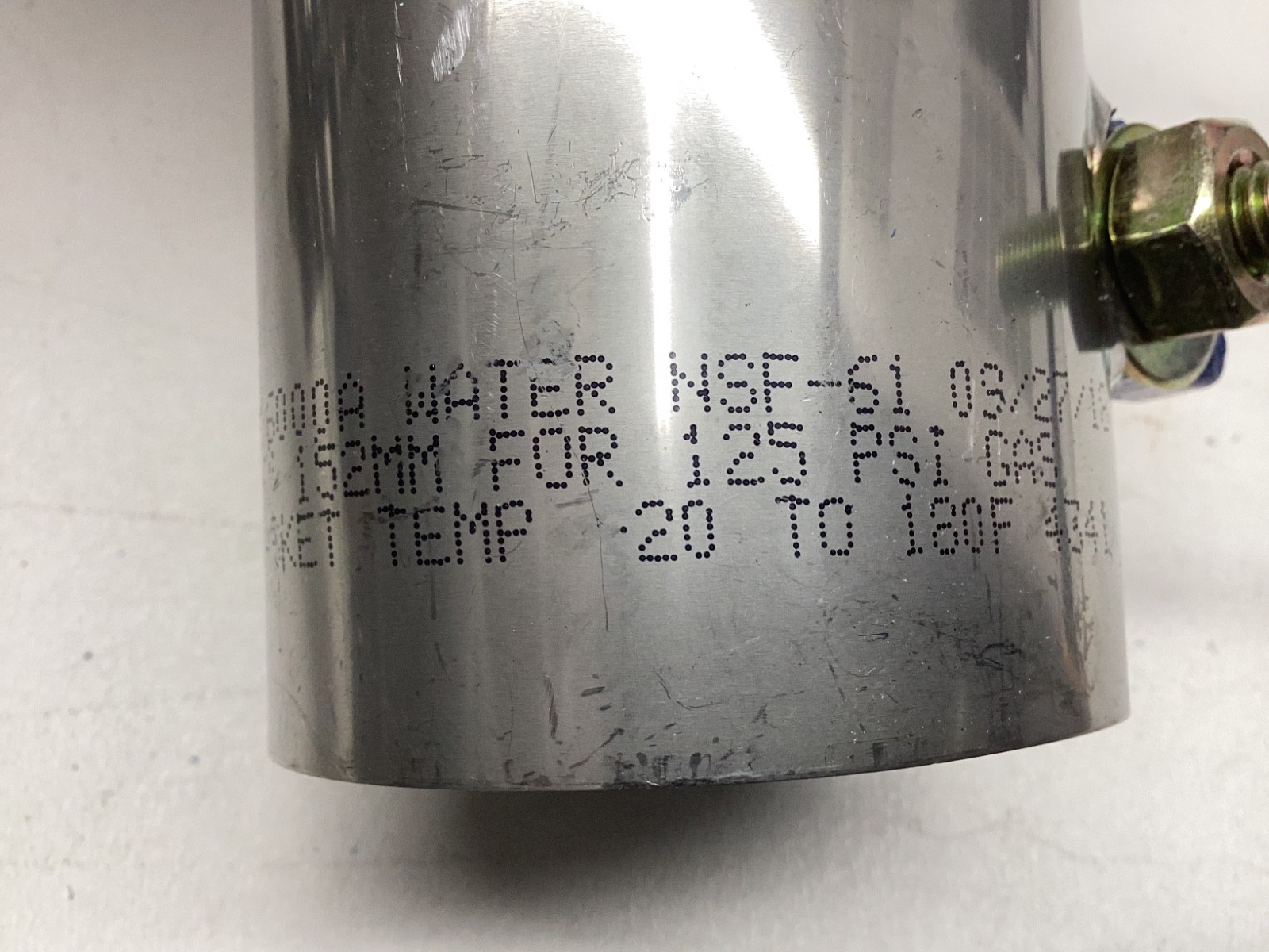 Smith-Blair Pipe Full Band Clamp 244-00019006-000A Range 1.90/48-49mm x 6″ 152mm