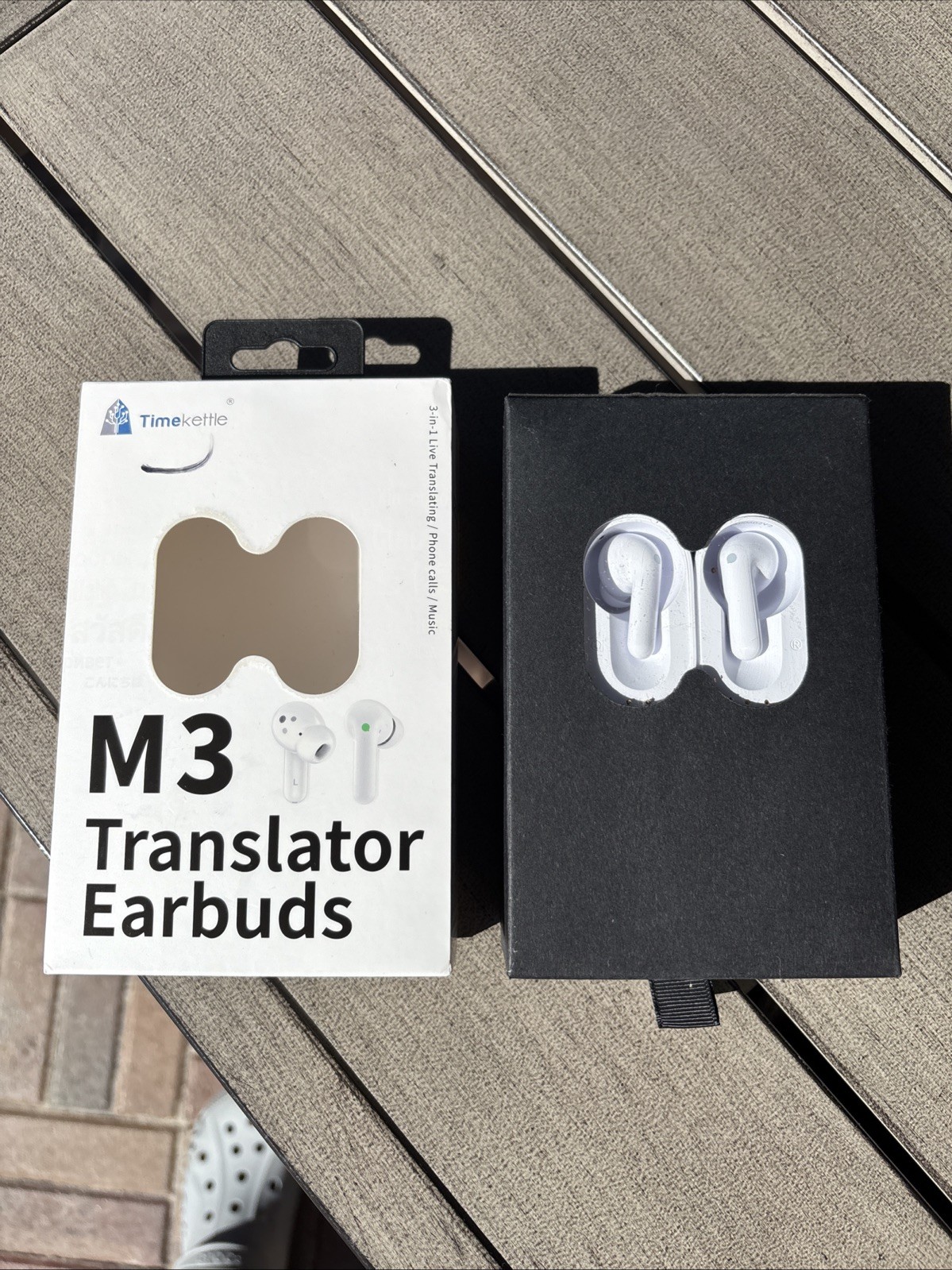Timekettle M3 Translator Earbuds 2-Way, Offline, 40 Languages