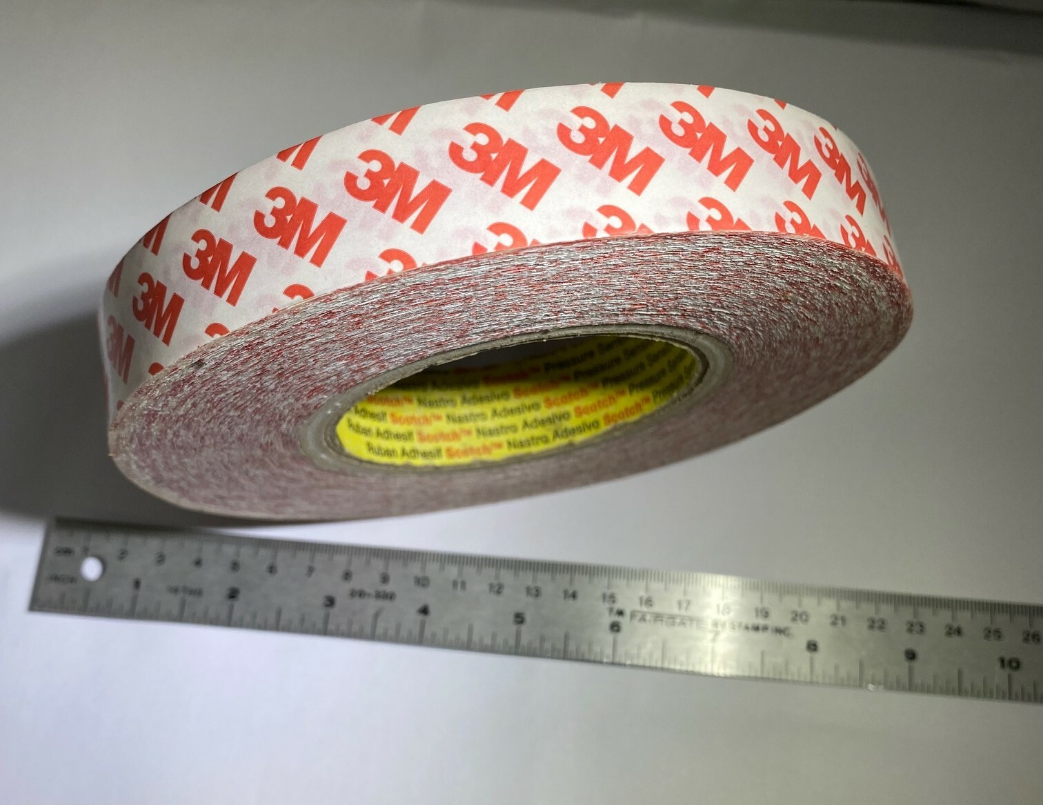 3M #9088 19mm x 50M (3/4″x55yds) Clear High Performance Double Coated Tape