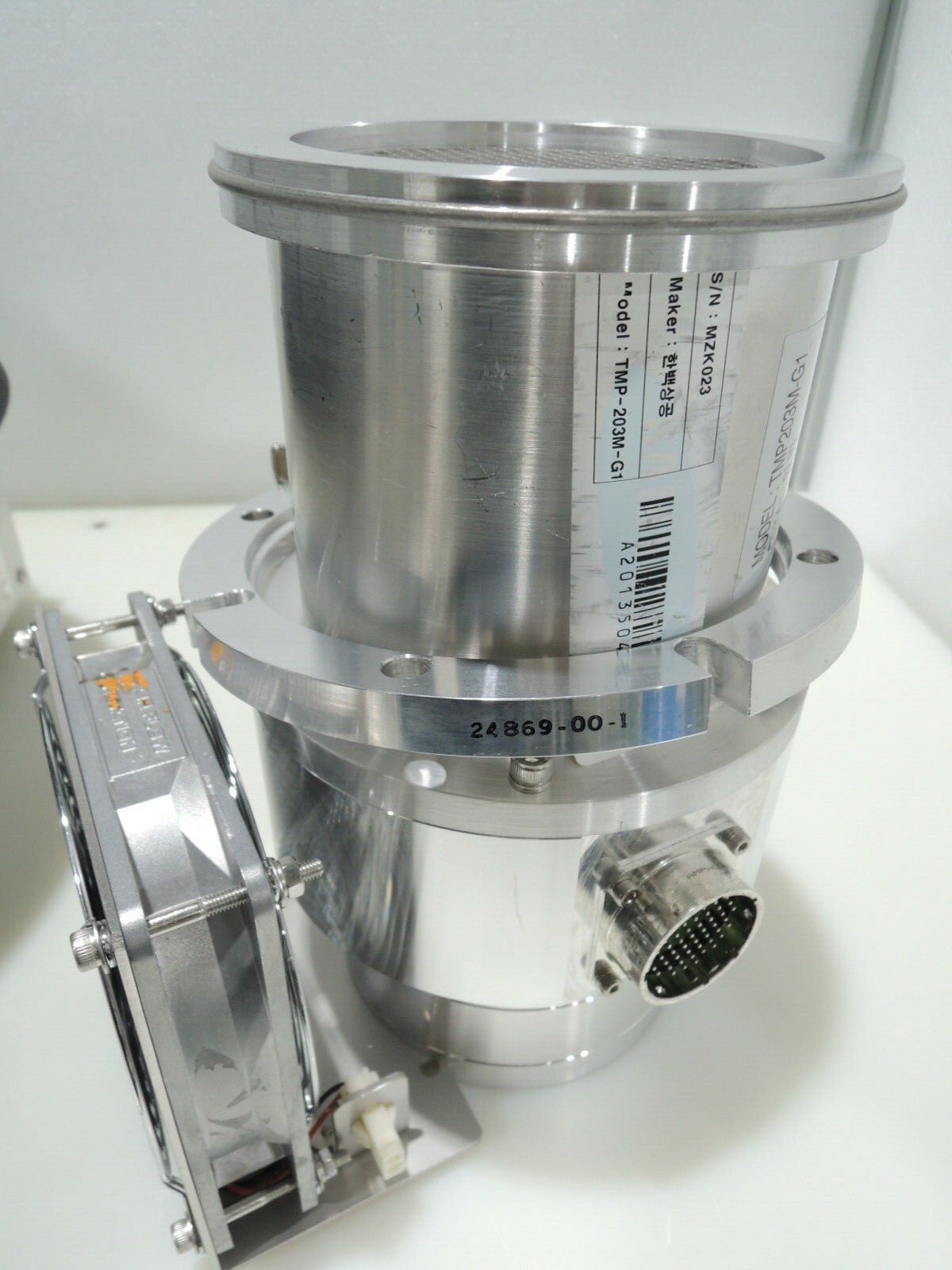 SHIMADZU Turbo Pump TMP-203M-G1 & TMP Power Unit EI-D203M & Cable