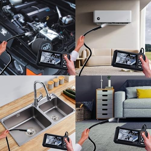 Endoscope Camera with Light, 1080P HD Borescope, IP67 Waterproof Snake 16.5FT