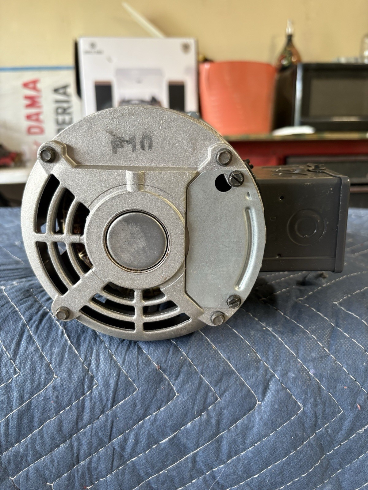 Klauber Machine & Gear Co. Motor K01457A100 1/4 HP 1725 RPM 115V