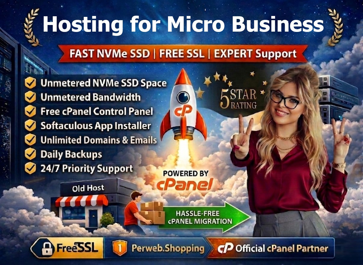 Hosting for Micro Business – ⚡ Secure, Unlimited SSD + Free SSL | Just $14.99/Yr