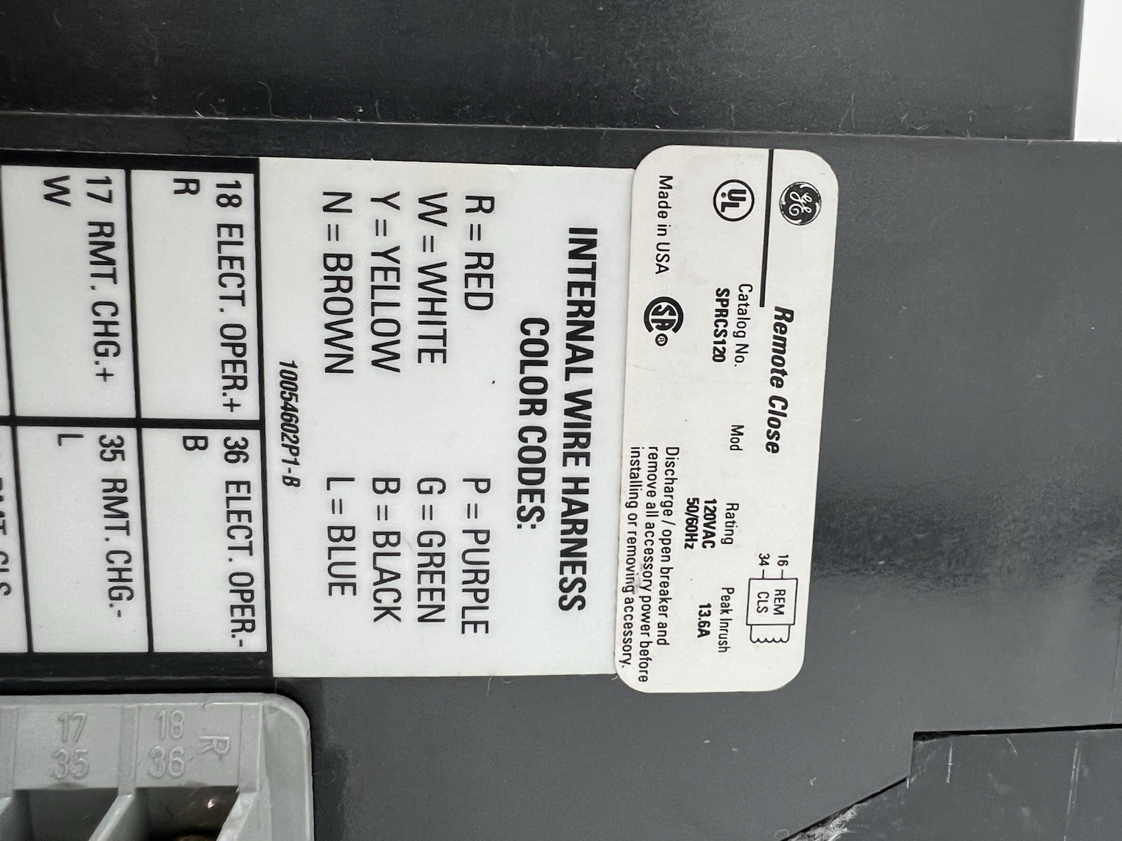 GE SHF20D220 Hi-Break Circuit Breaker, 2000A, 600V, 3P, 3Ø w/ SPUV120AC